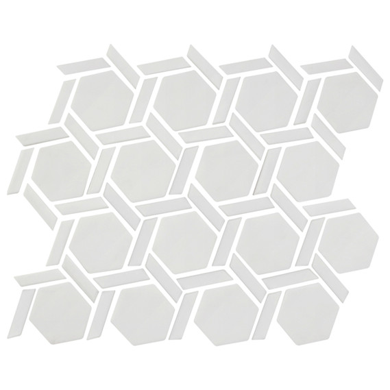 Avi Boreal - Hexagon White Matte