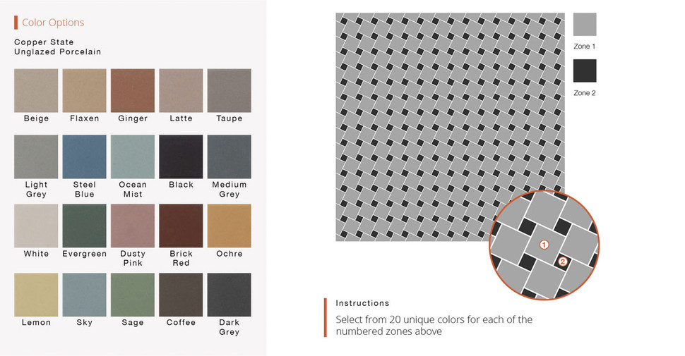 Copper State Parque - Dogwood Matte | Unglazed Porcelain