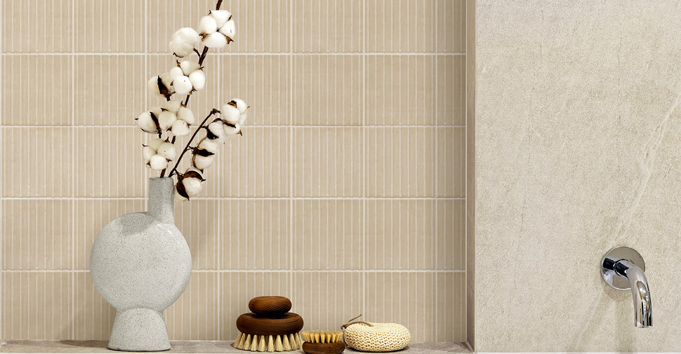 Pacifico Estuary - Straight Sand Matte | Glazed Porcelain