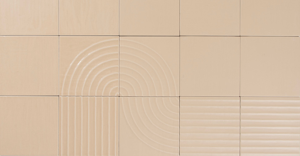 Pacifico Estuary - Straight Sand Matte | Glazed Porcelain