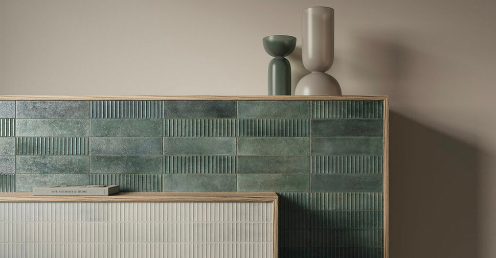 Onda Cipher - Deco Leaf Glossy | Glazed Ceramic