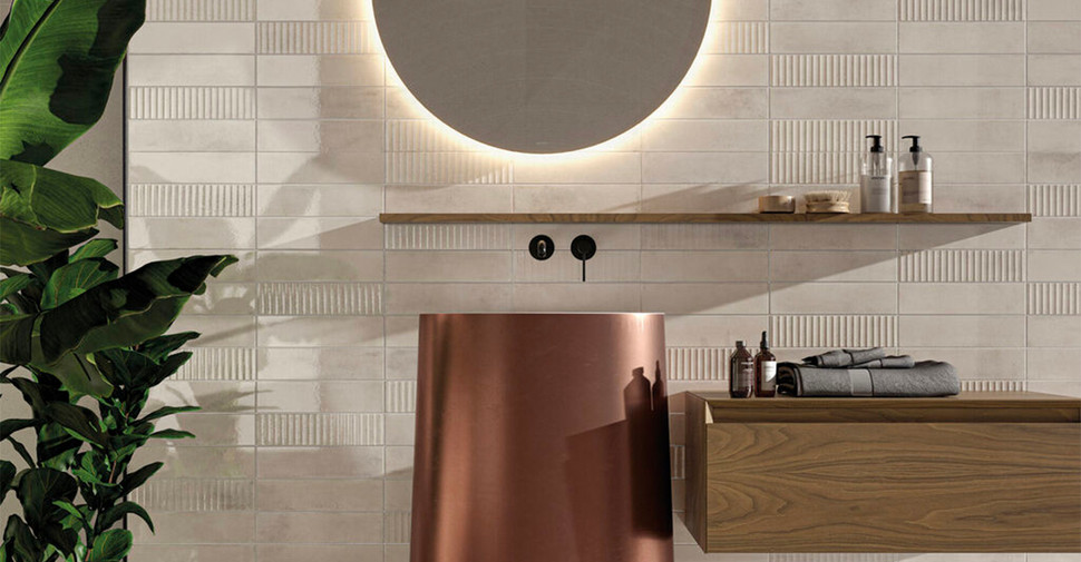 Onda Cipher - Parchment Glossy | Glazed Ceramic
