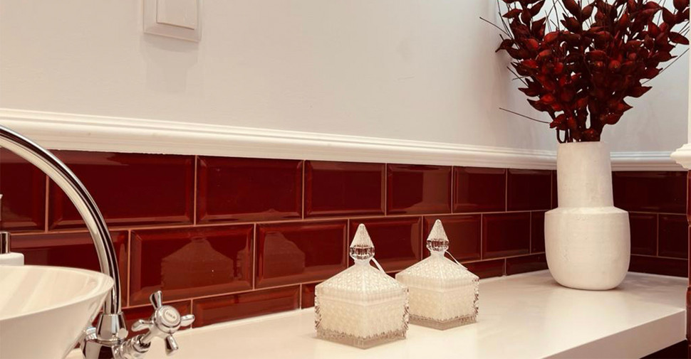 Anselmo Plano - Burgundy Glossy | Glazed Ceramic