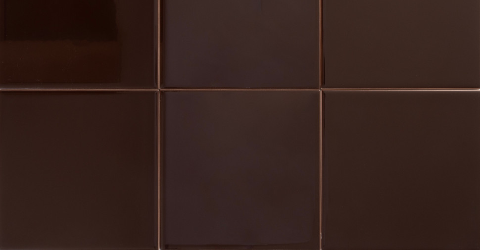 Anselmo Plano - Chestnut Glossy | Glazed Ceramic
