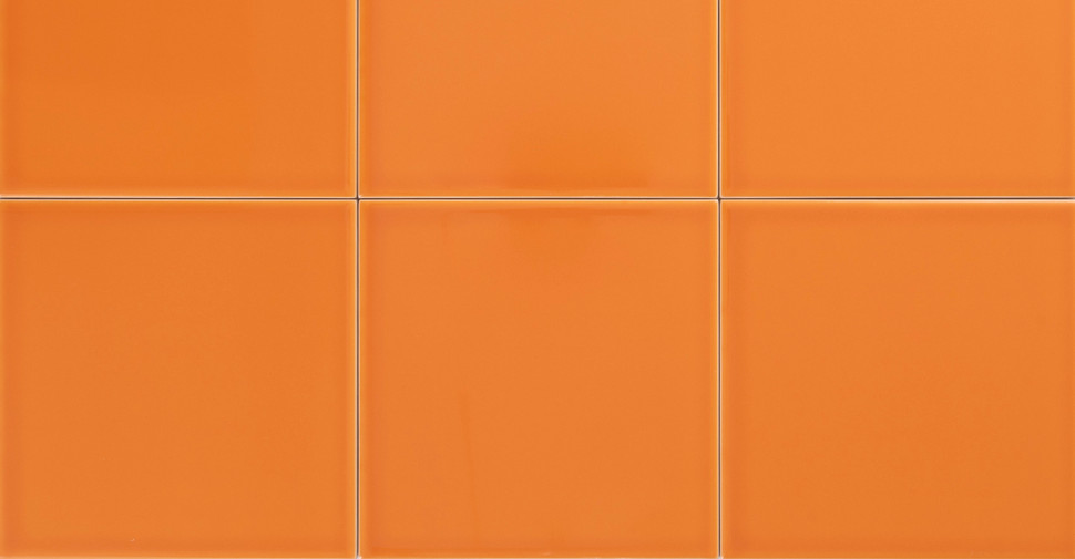 Anselmo Plano - Pumpkin Glossy | Glazed Ceramic