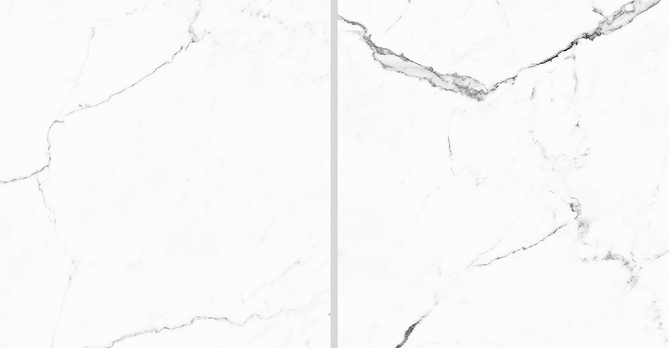 Pacifico Opera - Statuario Matte | Glazed Porcelain