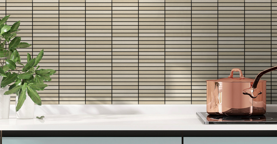 Gage Oblique - Sand Matte | Glazed Porcelain