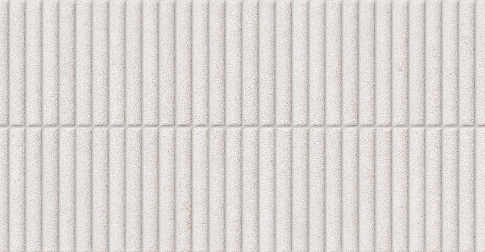 Delores Bower - Deco Light Grey Matte | Glazed Porcelain