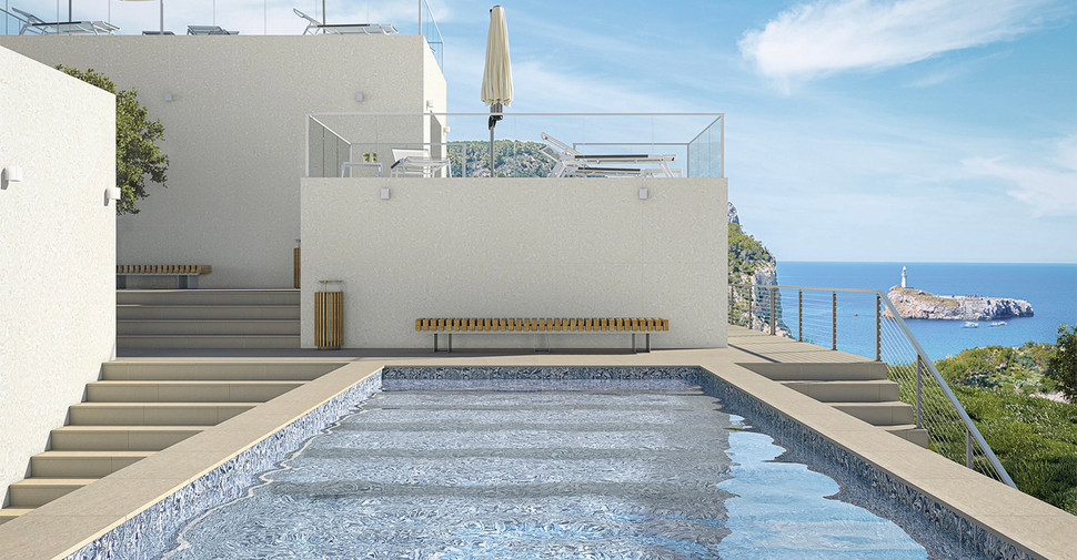 Isla Planemo - Blue Matte | Glazed Porcelain