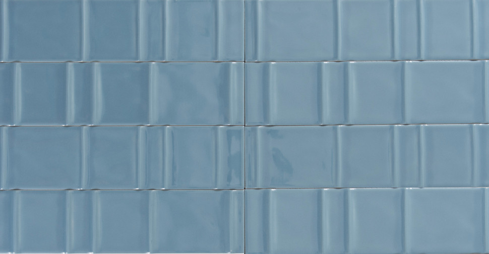 Onda Sonata - Deco Blue Glossy | Glazed Ceramic