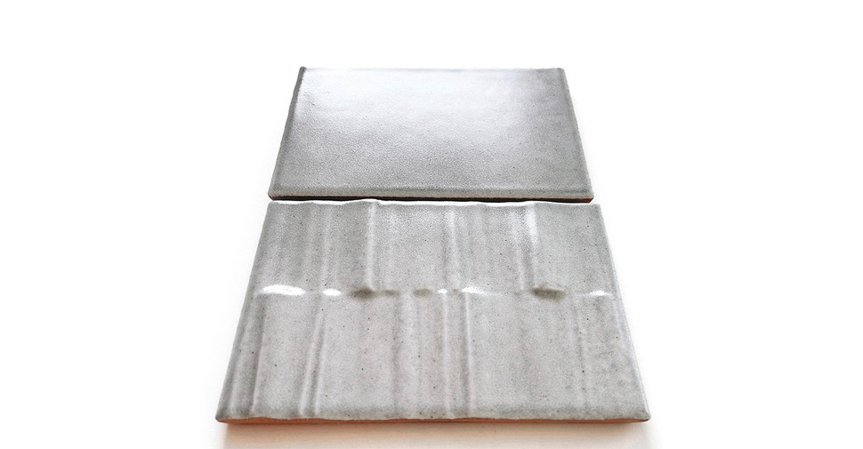 Ravenna Pastoral - Pewter Satin | Glazed Terracotta