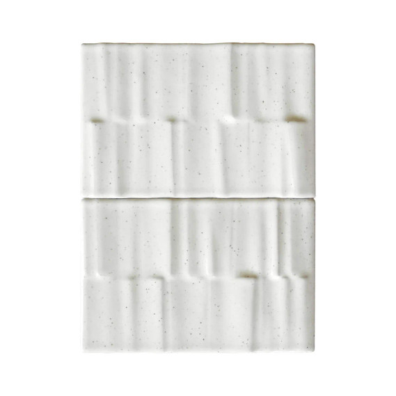 Ravenna Pastoral - Deco Ivory Satin | Glazed Terracotta