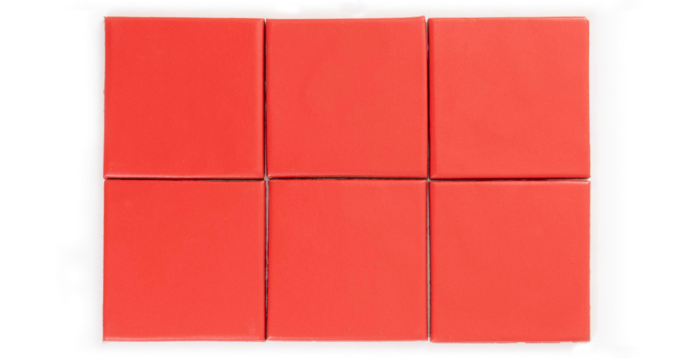 Santos Heritage Field - Red Matte | Glazed Ceramic