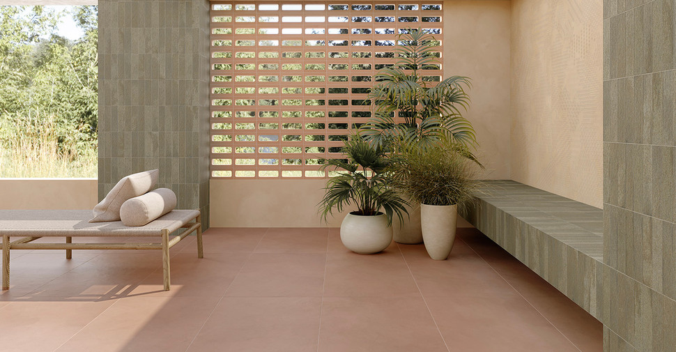Moretti Shaker - Terracotta Antislip | Glazed Porcelain