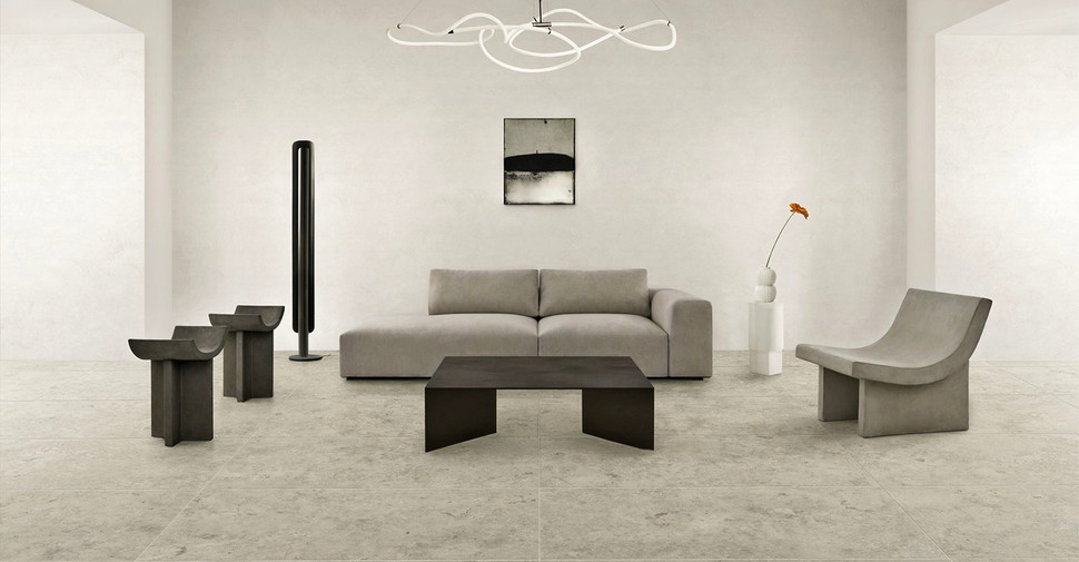 Forte Trella - Wool Antislip | Glazed Porcelain