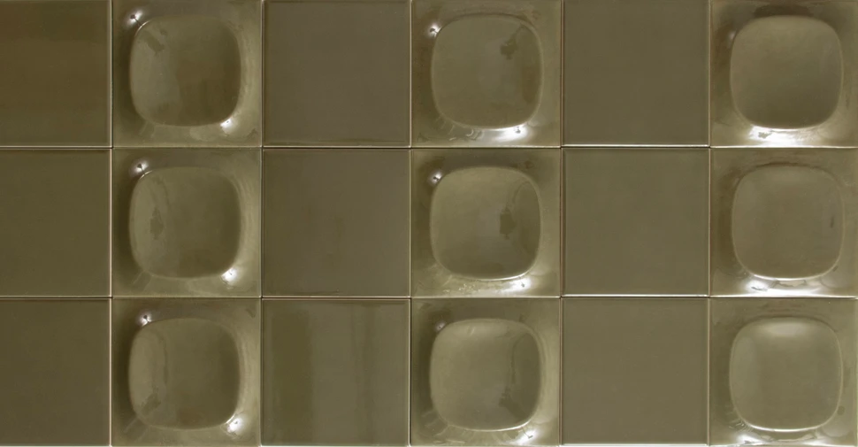 Fabbrino Anders - Olive Deco Glossy | Glazed Ceramic
