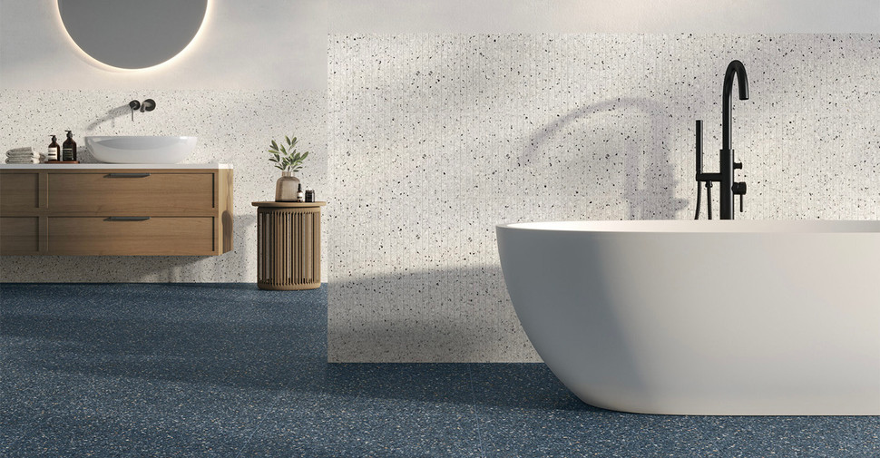 Graniti Guccio - Blue Textured | Glazed Porcelain