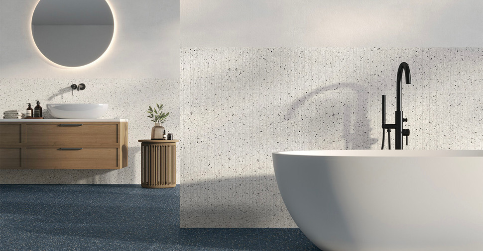 Graniti Guccio - White Textured | Glazed Porcelain
