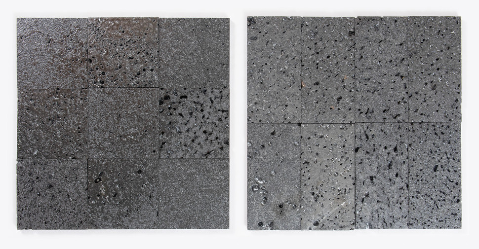 Magellan Fire Stone Geode - Gun Metal Metallic | Stone