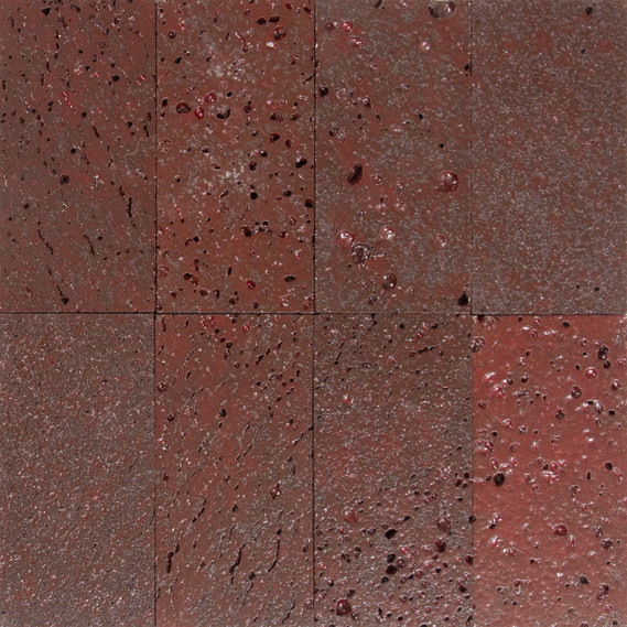 Magellan Fire Stone Geode - Laquer Red Satin | Stone