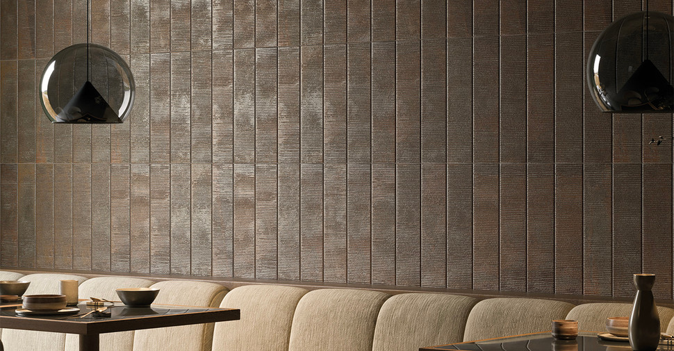 Madras Fold - Bronze Multifinish | Glazed Porcelain