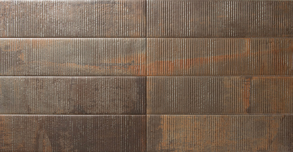 Madras Fold - Bronze Multifinish | Glazed Porcelain