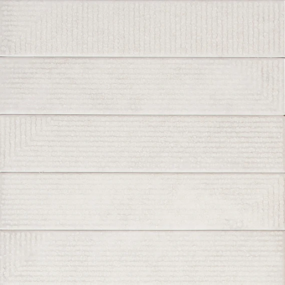 Madras Point - Ivory Bend Glossy | Glazed Ceramic
