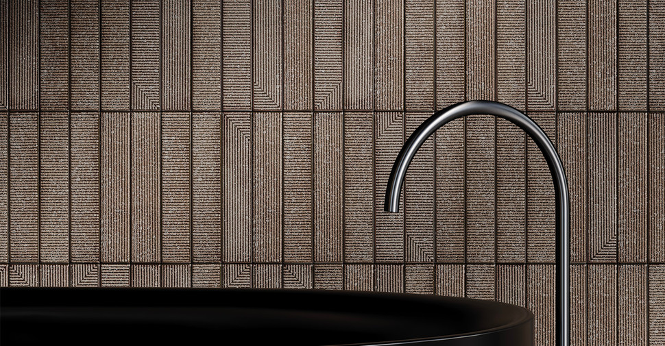 Madras Point - Coffee Bend Glossy | Glazed Ceramic