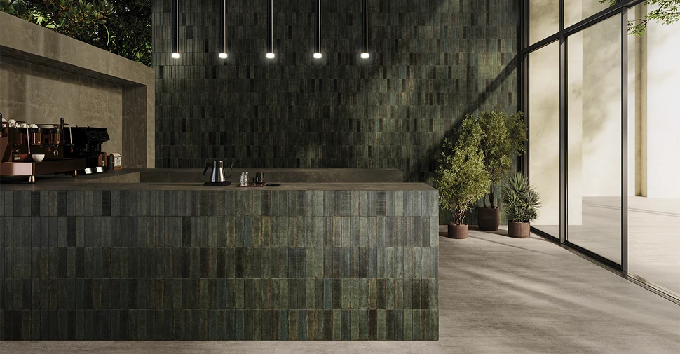 Madras Patino - Moss Deco Mix Glossy | Glazed Ceramic