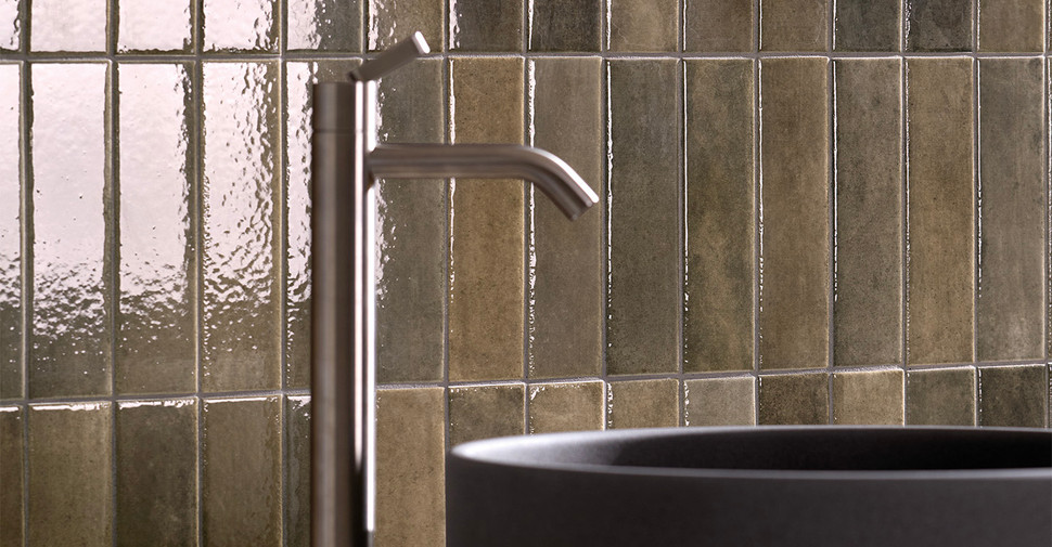 Madras Patino - Pewter Glossy | Glazed Ceramic