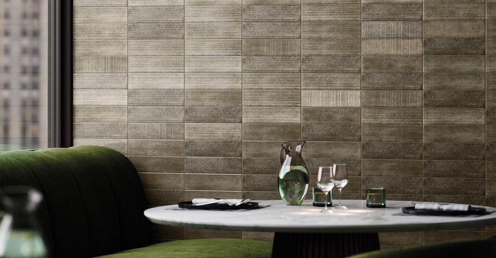 Madras Patino - Greige Deco Mix Glossy | Glazed Ceramic
