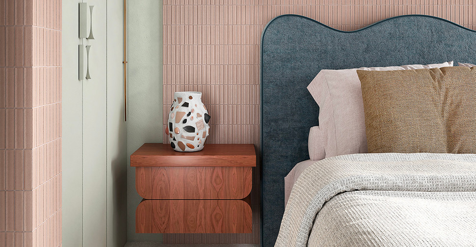 Fabbrino Stanza - Peach Glossy | Glazed Porcelain