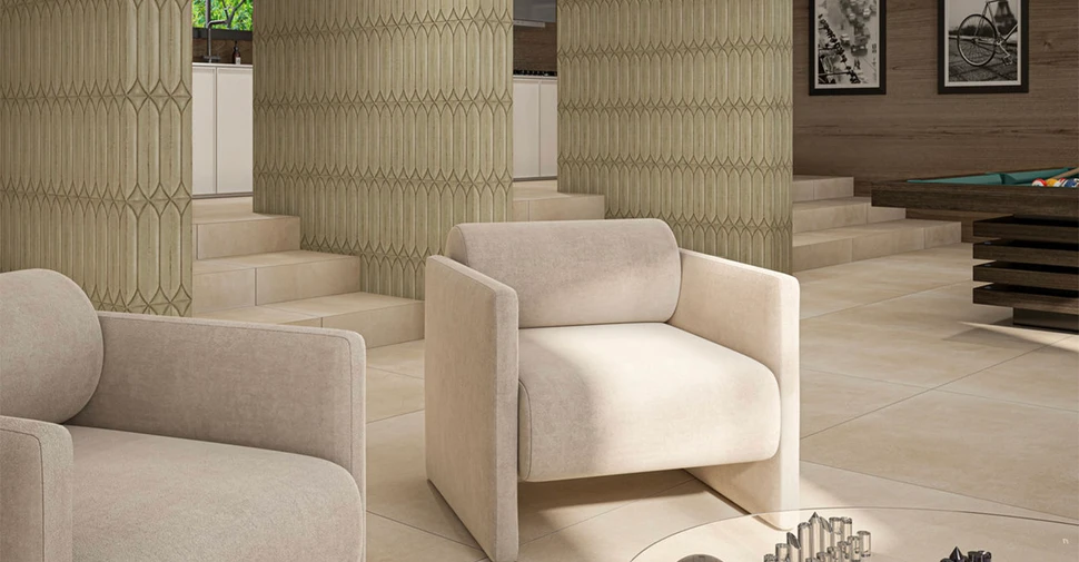 Bristol Dillon - Olive Deco Glossy | Glazed Porcelain