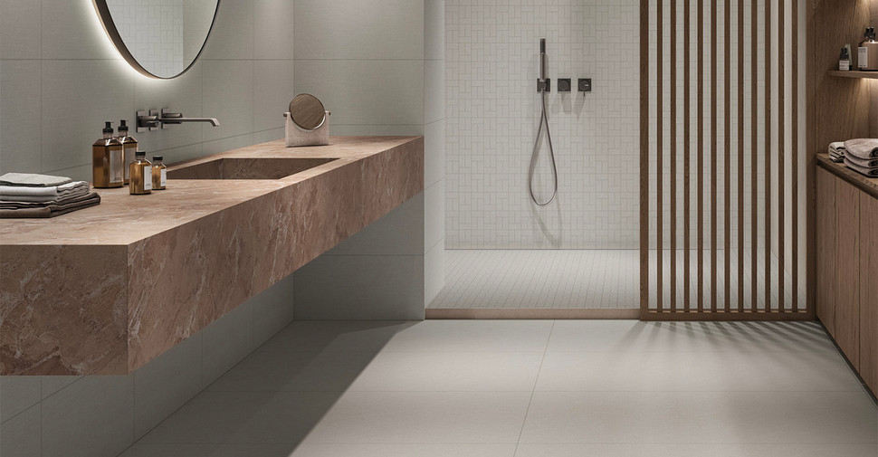 Maurizio Mesh - Cotton Matte | Glazed Porcelain