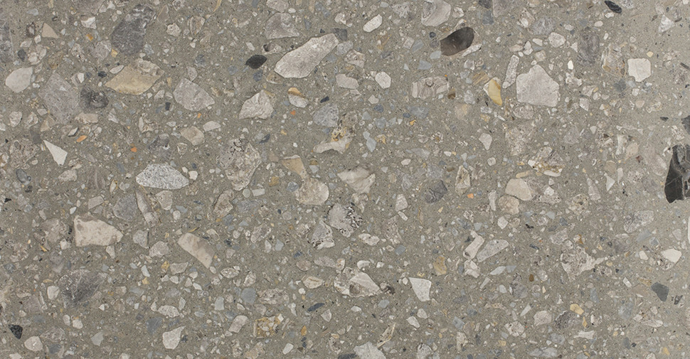 Aggregato Terrazzo - Concrete Grey Honed