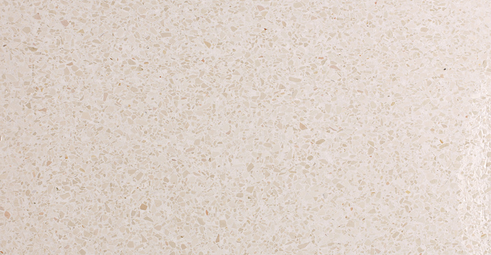 Aggregato Terrazzo - Medium White Polished