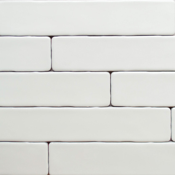Cev Opaque Brick - Ivory Glossy