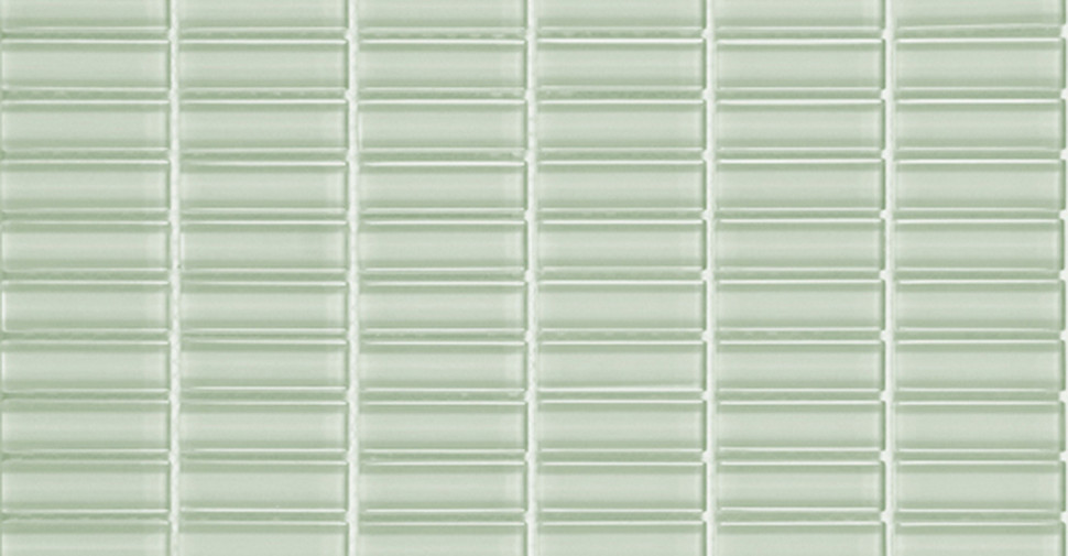 Classic Tile Transparent Glass - Bottle Green Glossy