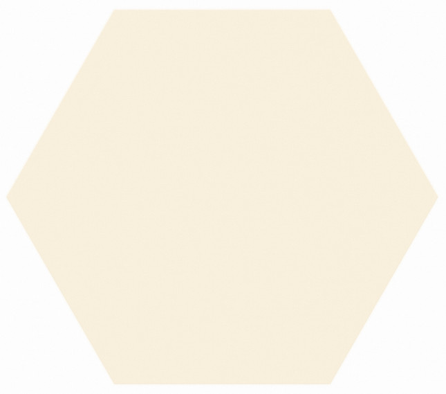 Balanza Floor Hex - Cream Matte