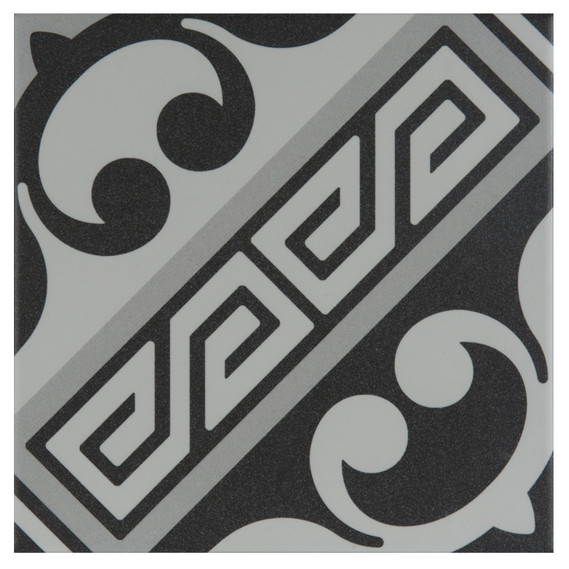 Chateau Motif - Juliette Grey Matte