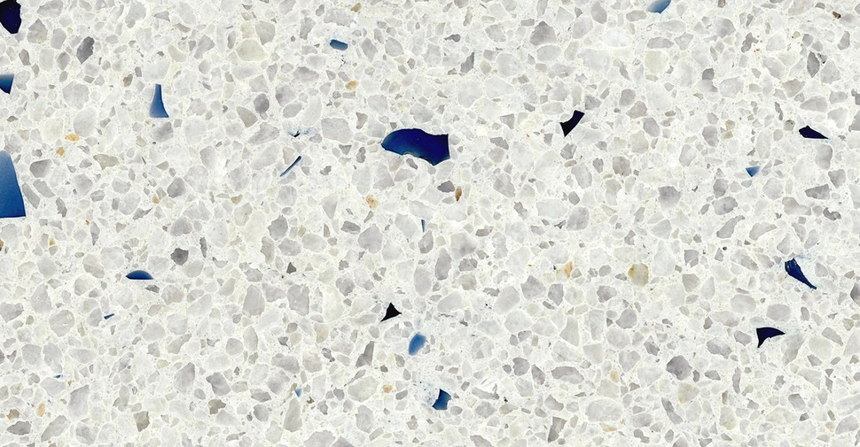 Gemma Luce Terrazzo - Sapphire Glass Polished