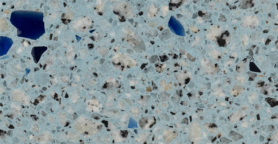 Gemma Luce Terrazzo - Sea Glass Polished