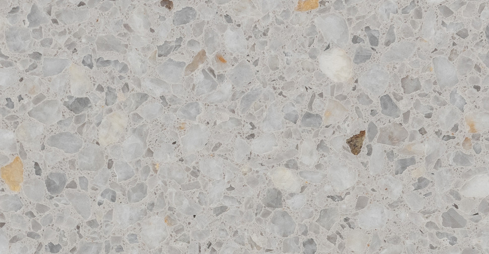 Gemma Marmo Terrazzo - Argento Honed