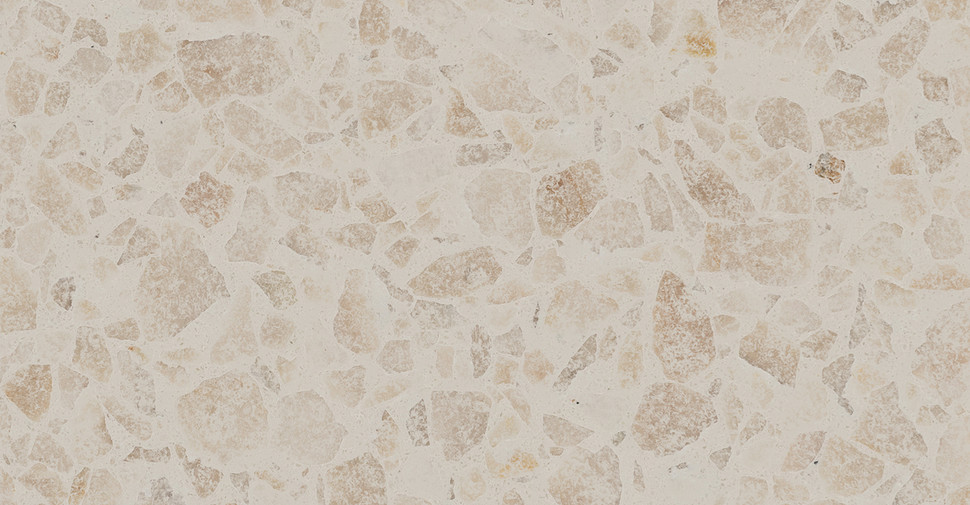 Gemma Marmo Terrazzo - Avorio Small Sandblasted