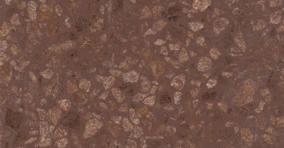 Gemma Marmo Terrazzo - Moka Sandblasted