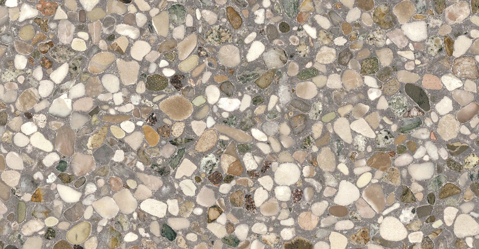 Gemma Nocciolo Terrazzo - Cinder Polished