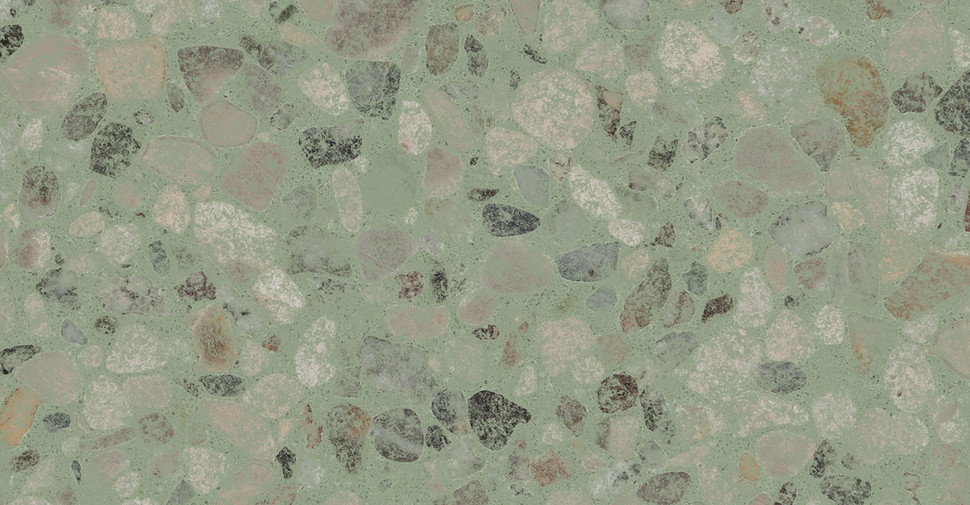 Gemma Nocciolo Terrazzo - Luster Sandblasted