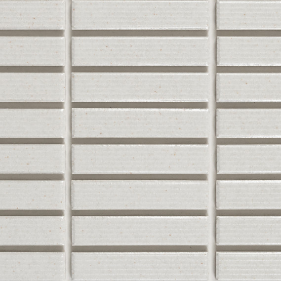 Umi Basic - Mottled White Grooved Glossy