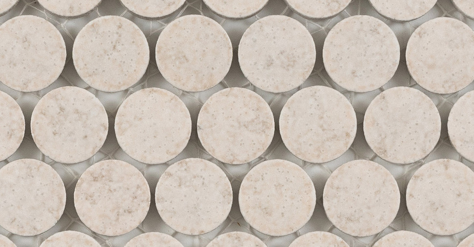 International Basic Glazed Penny - Stony Cream Matte