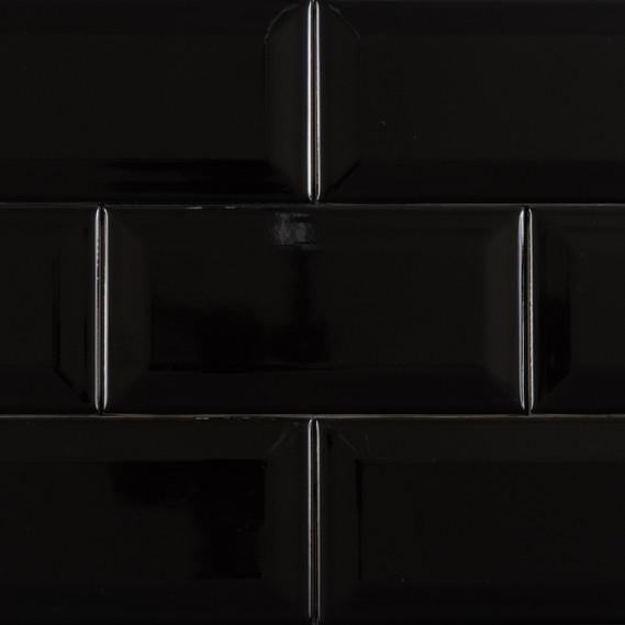 Isabella Modular Bevel - Black Glossy